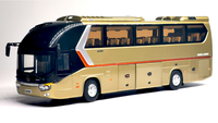 Modèles de bus en métal à l'échelle 1:38, modèles personnalisés avec des détails fins pour l'affichage, la collection et les cadeaux