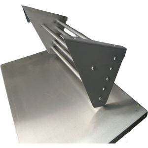 Support mural écologique en laiton en acier inoxydable 304 réglable de Victory Kitchen Hôtel de conception de tube circulaire industriel moderne - Product Image 1