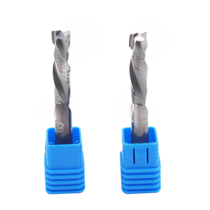 Broca de enrutador Dehuai, fresa en bruto de carburo de tungsteno personalizada, venta al por mayor, 1 + 1 2 + 2 3 + 3, fresa PCD para carpintería - Product Image 1