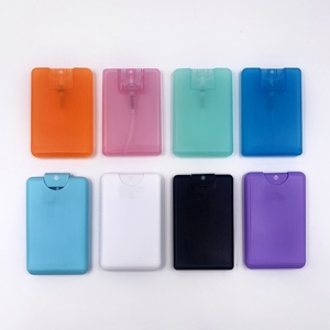 Botella Redonda de Perfume en Aerosol de 20 ml, Botella de Plástico PETG Transparente Portátil, Botella de Spray Oral Tipo Push - Product Image 6