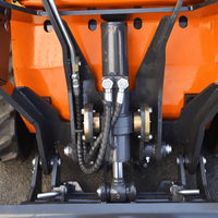 Mini-chargeuse sur chenilles multifonctionnelle Antspower avec godet pour l'aménagement paysager, l'agriculture, les vergers, la construction et la manutention de matériaux, moteur inclus