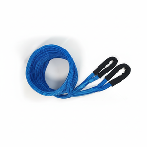 Outils d'urgence pour l'extérieur, sangle de remorquage en nylon/polyester + métal épaisse pour véhicule, camion, remorque, assistance, noir/Hyropes - Product Image 5