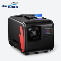 Calentador de aire diésel de versión clásica todo en uno para automóviles 12 y 24V 110V/220V con interruptor LCD Nueva condición