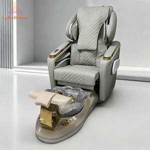 Sillón de Pedicura de Gama Alta a Precio de Fábrica con Diseño Sin Tuberías, Respaldo Ajustable de Fibra de Vidrio y Masaje de Toque Humano para Spas y Salones de Uñas - Product Image 2