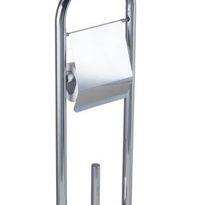 Cepillo de inodoro de acero inoxidable <span class=keywords><strong>y</strong></span> soporte de papel tisú, accesorios de baño para el hogar, <span class=keywords><strong>portarrollos</strong></span> de cepillo de limpieza - Product Image 3