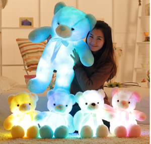 Oso de Peluche LED Luminoso de Alta Calidad al por Mayor, Juguete de Peluche Personalizado, Regalos de Peluche <span class=keywords><strong>para</strong></span> Navidad y San Valentín - Product Image 2