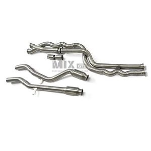 Tuyau d'échappement intermédiaire résistant à la corrosion pour BMW M3 F80 M4 F82 F83 S55 Moteur 3.0T 2014-2019 Composant d'échappement à faible contre-pression - Product Image 4