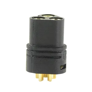 10 Paar Amass MT60 <span class=keywords><strong>3</strong></span>,5mm <span class=keywords><strong>3</strong></span>-poliger Bullet-Stecker Stecker Buchse für RC ESC zum Motor - Product Image 3