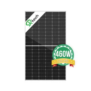 促销便宜的太阳能光伏电池板9bb perc单半电池445w 450w 455w 460w 550w太阳能电池板制造商