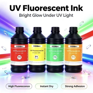Encre fluorescente UV Goosam compatible avec les têtes d'impression Epson I3200-U1 I1600-U1 Ricoh G5 G6 Konica 1024i StarFire 1024 - Product Image 1
