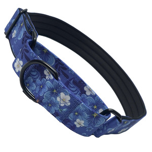 Heat Transfer Dog Collar Custom Pattern Advanced Sense Neck Collar <b>Explosion</b>-proof Punch Training Dog Supplies Collar Towing Set - Product Image 1