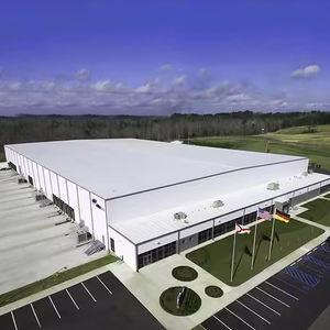 Cobertizos almacenamiento estructuras al aire libre casa prefabricada kit China Precio de fábrica estructura de acero edificio almacén - Product Image 2