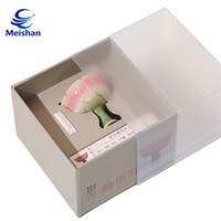 Boîtes d'emballage en PVC personnalisées Meishan, style universel, estampage à chaud, souvenirs culturels de voyage, cadeaux, logo personnalisé, taille personnalisée