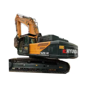 Used large 50 ton modern crawler excavator R520VS imported equipment HYUNDAI 485 HYUNDAI520