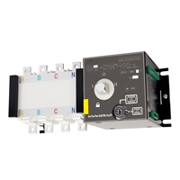 Interrupteur de transfert automatique double alimentation 123/YUYE ATS 3P 100A AC230V MCB, disjoncteurs de commutation automatique, alimentation sans interruption