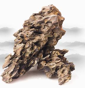 Bassin de poissons 10 minéraux, pierre naturelle artificielle de paysage, aménagement paysager paysager d'eau, peau de pin, vente directe - Product Image 3