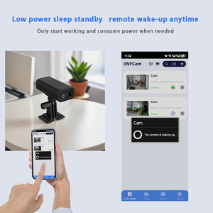 กล้องเฝ้าระวังภายในบ้านไร้สายไวไฟ 1080p การมองเห็นได้ในเวลากลางคืนมุมกว้างเสียงสองทางสำหรับการรักษาความปลอดภัยภายในบ้านสำนักงานการตรวจสอบสัตว์เลี้ยง - Product Image 4