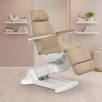 Otto-342 Lit d'extension de massage électrique de luxe moderne Salon de beauté Chaise faciale Table de lit de beauté en métal pour la vente de thérapie