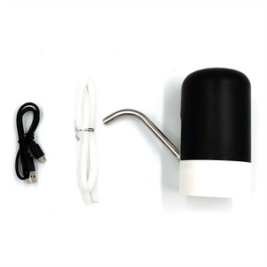 Automatic bottled <b>water</b> <b>pump</b>, rechargeable automatic <b>water</b> <b>pump</b>, <b>electric</b> <b>water</b> pressure device with blue light, USB <b>water</b> <b>pump</b> - Product Image 3