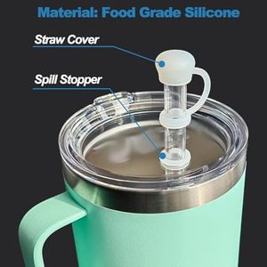 จุกปิดหลอดดูดน้ำรูปเห็ด ซิลิโคนสำหรับเด็กผู้หญิง - Product Image 3