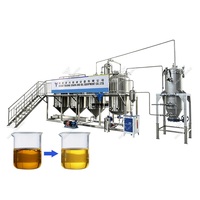 Usine de raffinage d'huile comestible à petite échelle pour huile de palme, de tournesol, de soja et d'arachide