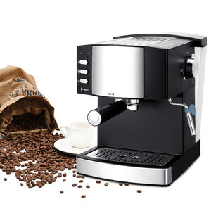 <span class=keywords><strong>Cafetera</strong></span> <span class=keywords><strong>Espresso</strong></span> Automática para Uso Comercial, Doméstico y Hotelero, con Espumador de Leche, 15 Bares de Presión, Máquina Eléctrica de Acero Inoxidable - Product Image 2