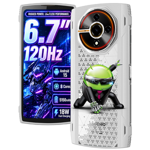 Téléphone robuste LAGENIO Panther2 avec grande autonomie, Android 15, NFC, écran 6,7 pouces 120Hz – Achat en gros - Product Image 1