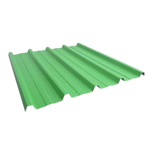 Tôle de Toiture Ondulée en Acier Galvanisé en Promotion, Calibre 16, 28, 35, Zinc PPGI, Pliage, Norme ASTM, Dureté Maximale - Product Image 1