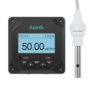 Nước siêu tinh khiết Ec Tds giám sát cảm biến trực tuyến dẫn Meter cho chất bán dẫn sản xuất - Product Image 1