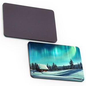 Logo personnalisé époxy impression 3d Oman <span class=keywords><strong>Islande</strong></span> Norvège Finlande Souvenir aimant de réfrigérateur - Product Image 3