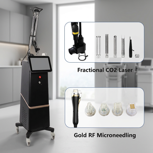 เครื่องเลเซอร์ CO2 Fractional RF Microneedle 2 in 1 รุ่นใหม่ล่าสุด สำหรับลดเลือนริ้วรอย ลบรอยแผลเป็น เครื่องมือความงาม - Product Image 1
