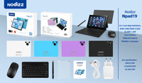 Nouveauté 2025, Npad 19, Tablette Tactile Intelligente 10.1 Pouces, Android avec Carte SIM, Souris et Clavier de Qualité, Double Cœur, Capacité Mémoire 12 Go, MTK