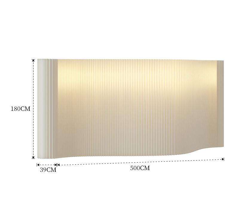 High 180 long 500 wide 39