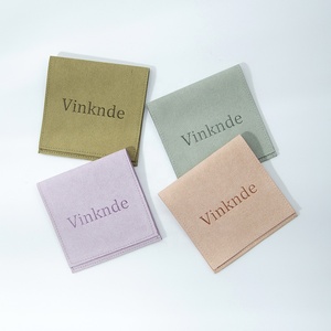 Bolsa de Sobre Personalizada de Microfibra Suave de Alta Calidad, 8*8cm, Venta al por Mayor, Proveedor Chino, Moda, Cómoda - Product Image 3