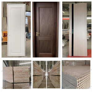2026 Yeni Sıcak Fabrika Toptan Satış Popüler Modern MDF Polimer Rüzgar Geçirmez Kaplamalı Banyo İç Mekan Ahşap Kapı 3 Yıl Garantili - Product Image 6