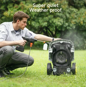 Tondeuse à gazon robotisée sans fil autopropulsée de qualité industrielle BESTMOW avec télécommande, batterie rechargeable, contrôle par application - Product Image 4