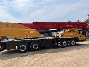 Grue sur camion certifiée Sany STC500 50 tonnes avec moteur et boîte de vitesses complets pour levage de charges lourdes en construction - Product Image 2