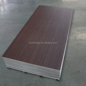 Wholesale Modern Style 8mm <strong>WPC</strong> Wood Veneer Carbon Crystal Board Moisture-Proof Leather <strong>Wall</strong> Panels for Background <strong>Wall</strong> - Product Image 5