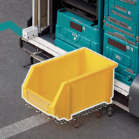 Caisse en plastique de boîte solide de HDPE personnalisable de couleur pour le stockage d'entrepôt