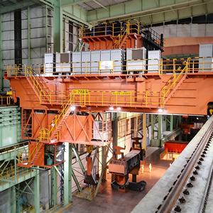 رافعة علوية للمسبك YZ بقدرة 240/80 طن، رافعة علوية للصب 180/50 طن، تستخدم على نطاق واسع في مصانع الصلب - Product Image 2