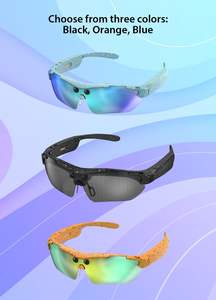 Lunettes de sport intelligentes chinoises à commande vocale IA, caméra 4K HD, étanches IPX-5, enregistrement <span class=keywords><strong>photo</strong></span>/vidéo, application/Wi-Fi/contrôle gestuel - Product Image 6