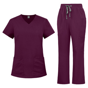 42342 Nueva Ropa de Trabajo Transpirable de Estilo Europeo y Americano <span class=keywords><strong>para</strong></span> <span class=keywords><strong>Mujer</strong></span>, Talla Grande, Uniforme <span class=keywords><strong>para</strong></span> Enfermera y Doctora - Product Image 6
