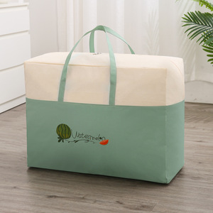 Oxford Cloth Quilt Storage Bag Extra Large Rectangle Canvas Clothing Organizer For Bedroom Moving Packing - Product Image 2