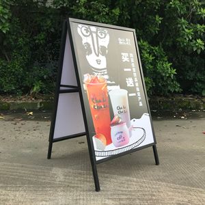 Hai mặt a-khung Đăng Board thép và nhôm A1 Kích thước 23.6x35.4 cho quảng cáo <span class=keywords><strong>Poster</strong></span> - Product Image 1
