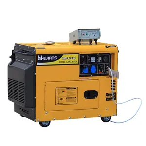 Avvio automatico con generatore diesel silenzioso ATS 6500 5kw 5kva 6kva 7kva