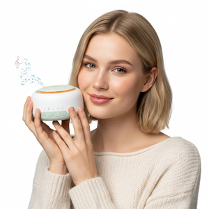 Sonioc 睡眠便携式白噪音睡眠辅助器，带夜灯和音频插孔，塑料材质，阿里巴巴热销产品 - Product Image 1