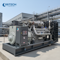 Générateur diesel Ritech industriel 2500 kVA 2000 kW avec moteur Perkins, onduleur triphasé, personnalisation, prix usine