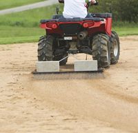Rastrillo de Cadena TENCO de 5x4 Pies, de Acero, Resistente a la Abrasión, para Nivelación de Campos, Accesorio para ATV/UTV/Tractor, Equipo Agrícola, 1 Año de Garantía