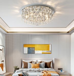 Éclairage de zèle luxe goutte de pluie salon moderne maison celling lumière cristal plafond lampes suspendues - Product Image 1