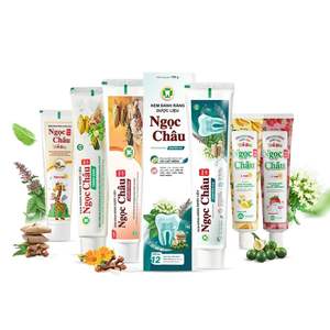 Dentifrice à base de plantes Hoa Linh Blanchiment Nettoyage de base Ingrédients naturels Protection Renforcement des dents Souffle frais Soins bucco-dentaires à domicile - Product Image 3
